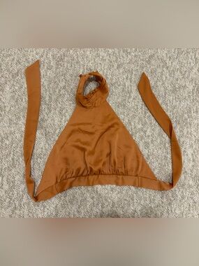 Princess Polly Rust Brown Crop Top